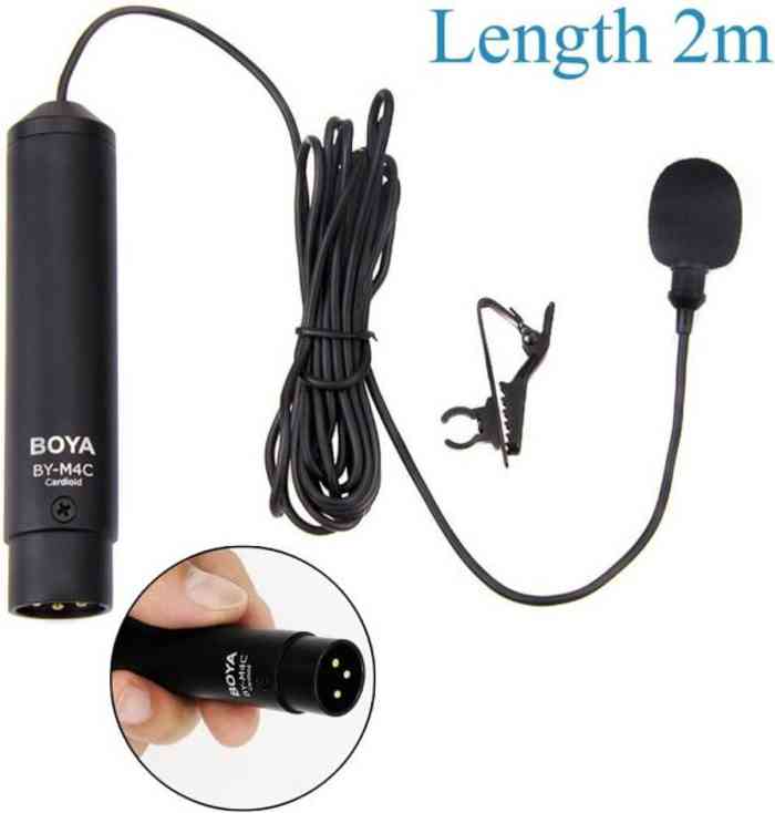 Boya BY-M4C Cardioid Lavalier Microphone